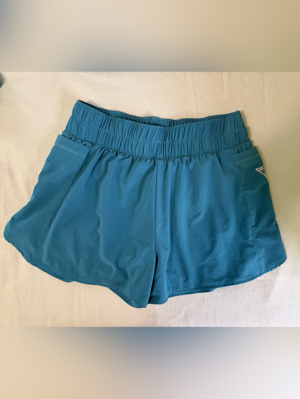 Columbia Teal Women's Athletic Shorts